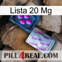 Lista 20 Mg 37